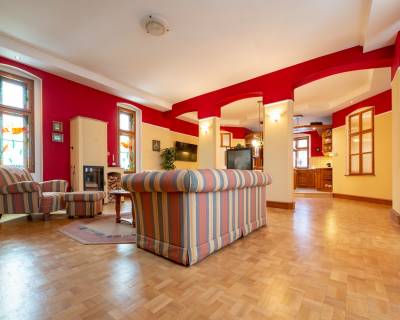 Large 1 bdr apt, 130m2, with terrace, great address