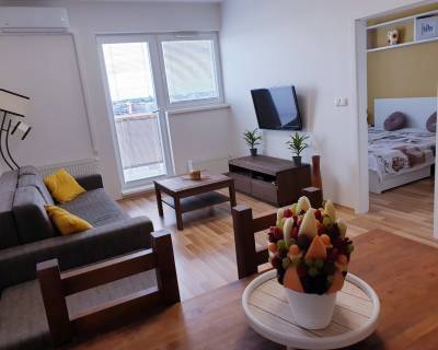 Cozy and spacious 1 bdr apt 47m2 with balcony and parking, DORNYK